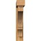 Ekena Millwork Balboa Block Rough Sawn Bracket w/ Offset Brace, Western Red Cedar, 6"W x 32"D x 32"H BKT0604X32X32BOA05RWR - alternate 4